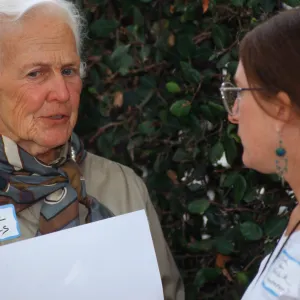 'Flora of Santa Cruz Island' book signing, Anne Jones