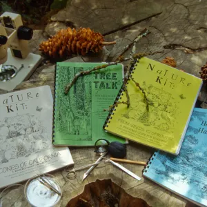SBBG Education Department Teacher Guides: Nature Kit-Cones of California, Tree Talk, Nature Kit-From Seeds to Sprouts!, Happen' Habitats