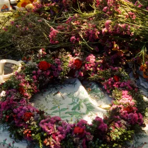 Wreath Making Class, Carol Ostroff