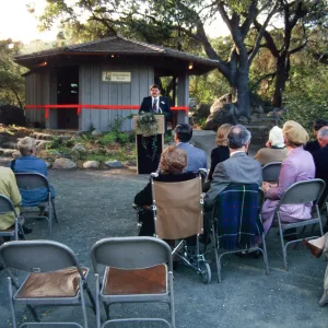 Ed Schneider, Information Kiosk Dedication event