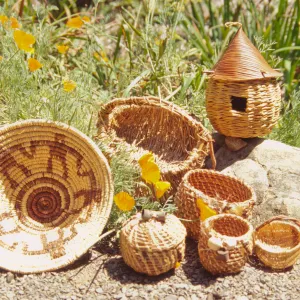 Pine Needle Basket Class taught by Joann McGeever Metzger