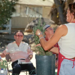 Scarecrow Contest 1997. Crafts day