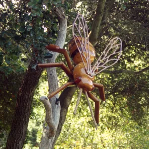 Big Bugs Honey Bee installation