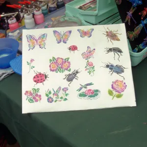 Big Bugs, Facepainting