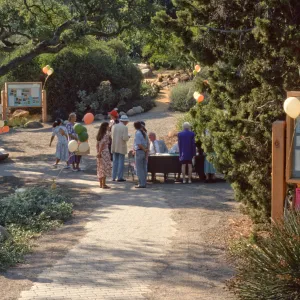 Garden Entrance, 'Art Inspired in the Garden' Fundraiser event