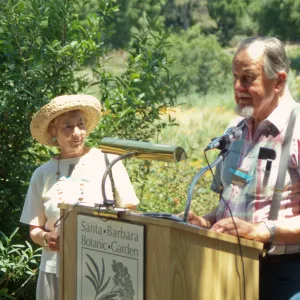 Volunteer Luncheon 1998. Iris Flowers, Alan Stephens