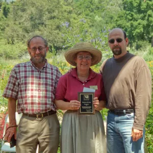Volunteer Luncheon 1998, Volunteer of the Year Diana Kennett and Family