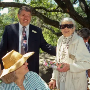 Volunteer Luncheon 2000. Ed Schnieder, Ada Wood