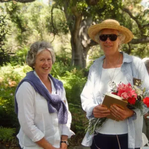 Volunteer of the Year 2001, Betty Gerig, C. Harvey