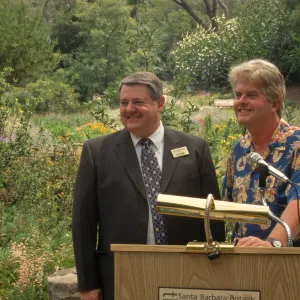 Volunteer Luncheon 2003, Ed Schneider, Chris Woods