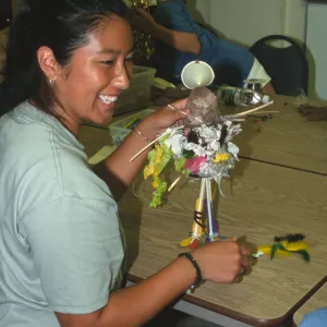 Nature Camp 2003, junk bird activity