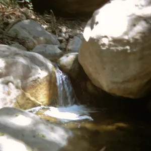 Mission Creek waterfall