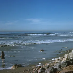Arroyo Burro Beach, Santa Barbara, ocean waves
