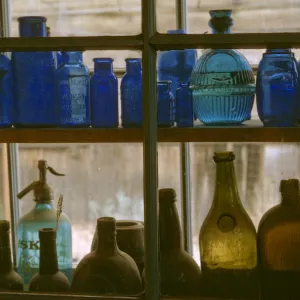 colorful old bottles, Tropico Mine