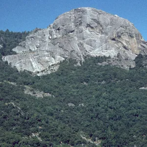 Sequoia National Park vista, rock formation