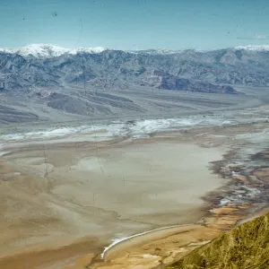 Panamint mountains from Dante's View, Death Valley (Mt Whitney?)