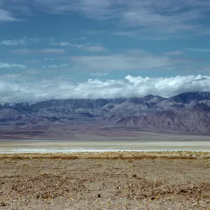 Panamint range from Road #190, Death Valley