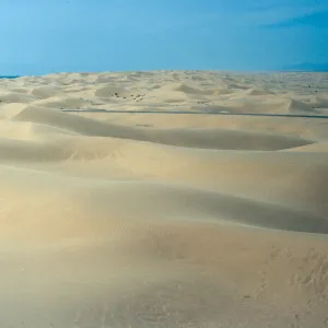 Sand dunes on Highway 78, east of Brawley