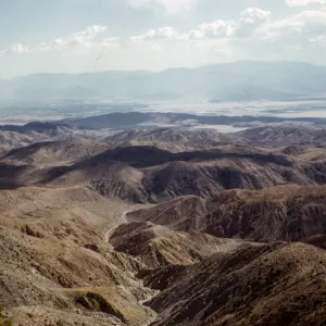 Coachella Valley from Keys View, elevation 5,185 feet