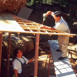 Tea House Construction 2001