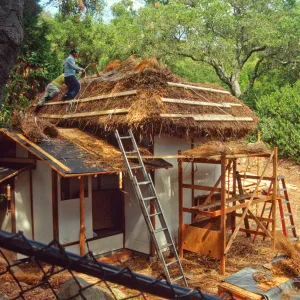 Tea House Construction 2001