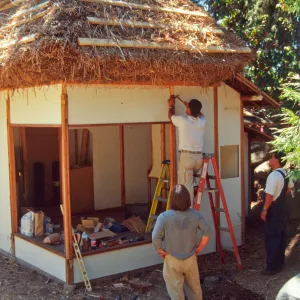 Tea House Construction 2001