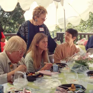 Tea House Dedication event