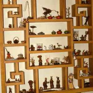 artwork on display in the Guild House, Garden Guild Open House, 1992