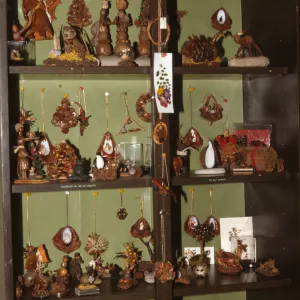 artwork display, Garden Guild Open House, 1992