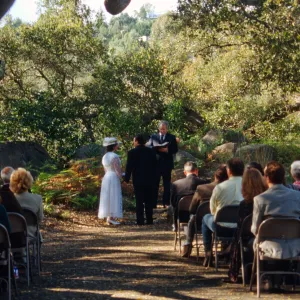 wedding event set-up