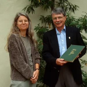 Philip Moore Director, Melbourne Botanic Garden) visit