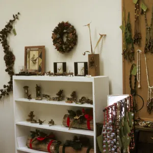 Garden Guild Shop, Christmas Holiday, 1973