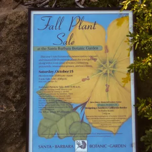 SBBG Fall Plant Sale promo, 1994