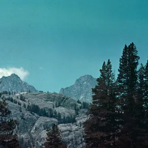 Mt Banner and Mt Ritter