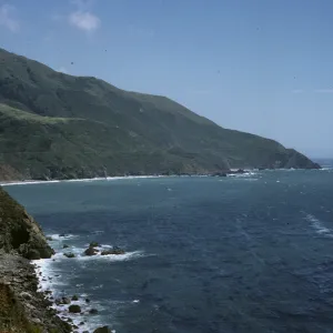 California coast south of Big Creek