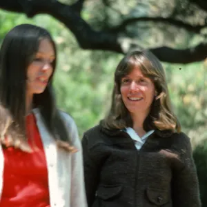 Nancy Hauver and Deborah Sitka, SBBG Members Day, 1982