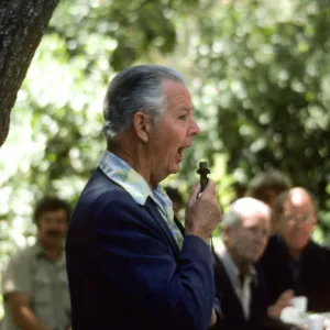 W.S. Stewart, SBBG Members Day, 1982