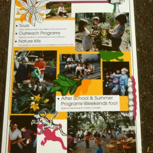 Programs for Children, display easel