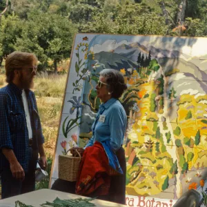 SBBG Members Day Picnic, 1987-mosaic 