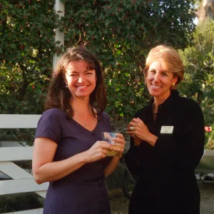 Fall Plant Sale, Clare Fleming and Christy Schultz