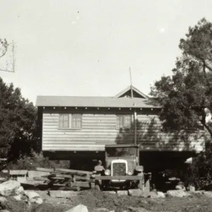 Moving the Cottage building,