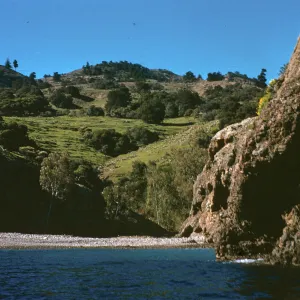 Untitled slide (view towards shore)
