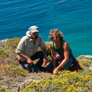 Steve Timbrook and Steve Junak, Santa Barbara Island