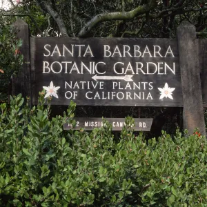 SBBG Entrance Sign
