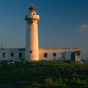 Lighthouse, north side, Natividad I.