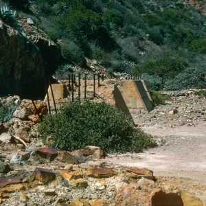 Cedros Island, ruins, Canon de la Mina