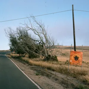 San Clemente Island, sign San Clemente Island National Forest""