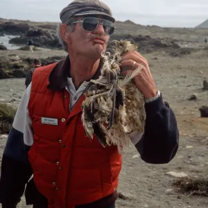 West San Benito Island, Bill Samaras w/Osprey