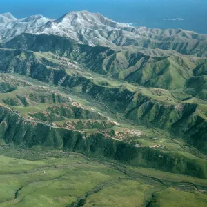 Santa Cruz Island, Christy barn & vicinity