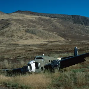 Guadalupe Island, plane wreck, West side of airstrip